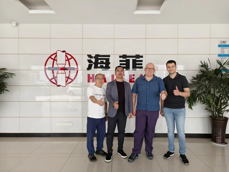 German customers visit Haifei welding equipment factory to inspect intelligent welding machines and automation solutions German customers visit Haifei welding equipment factory to inspect intelligent welding machines and automation solutions